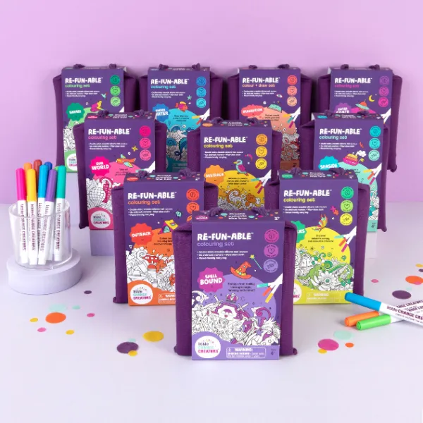 Reusable Colouring Sets – FREE GIFT!